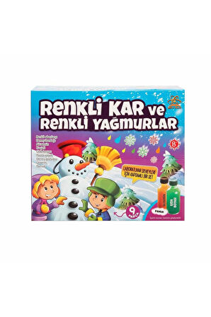 Kız Çocuk Oyuncak Erkek Çocuk Oyuncak Renkli Kar ve Renkli Yağmurlar Bilim Seti Eğitici Oyuncaklar