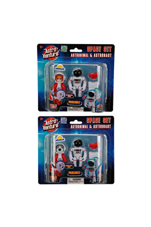 Kız Çocuk Oyuncak Erkek Çocuk Oyuncak Astro Venture Space Set: Astronimals & Astronaut Eğitici Oyunc