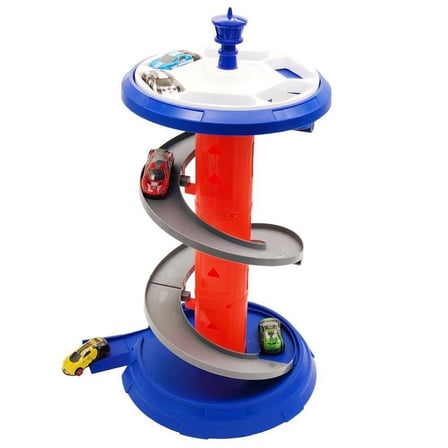 Eğlenceli Oyuncak TOYSAN RACER GARAJ - 5 METAL CARS Kız Erkek Çocuk Eğitici
