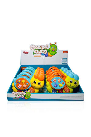 IŞIKLI VE MÜZİKLİ SOLUCAN BEBEK -VRD Eğitici Oyuncaklar