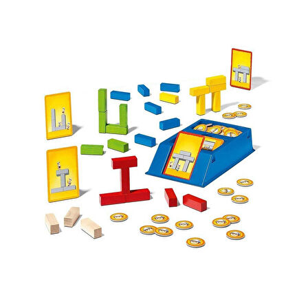 Kız Erkek Çocuk Oyuncak 214341 Ravensburger, Make 'N' Break Junior / +5 yaş Kız Erkek Çocuk Eğitici Eğit