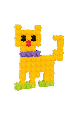 Kız Çocuk Oyuncak Erkek Çocuk Oyuncak 03 296 Çıt Çıt Bloklar 224 Parça -Oyuncak Eğitici Oyuncaklar