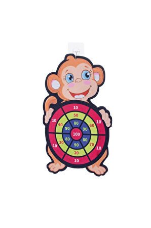 Kız Çocuk Oyuncak Erkek Çocuk Oyuncak 07 981 Ayaklı Cırt Cırtlı Dart Oyunu -Oyuncak Eğitici Oyuncakl