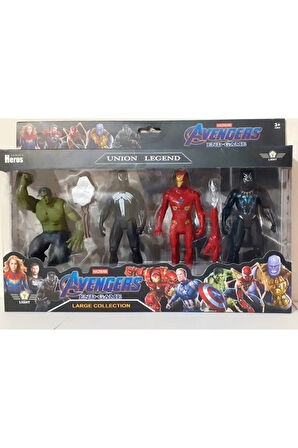 Eğitici Öğretici Çocuk Oyuncaklar Hulk Venom Black Panther Iron Man
