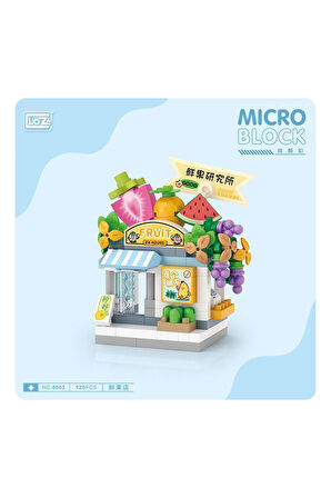 Kız Çocuk Oyuncak Erkek Çocuk Oyuncak LZ8603 LOZ Blok Oyuncak Mini Poşet -Vagonlife Eğitici Oyuncakl