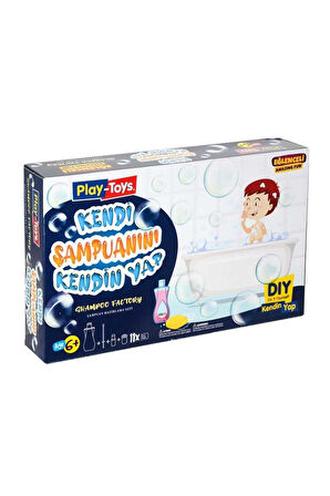 Kız Çocuk Oyuncak Erkek Çocuk Oyuncak PlayToys Kendi Şampuanını Kendin Yap Eğitici Oyuncaklar