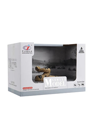 Kız Çocuk Oyuncak Erkek Çocuk Oyuncak Kutulu Model Figür Hayvan Kahverengi Piton Eğitici Oyuncaklar