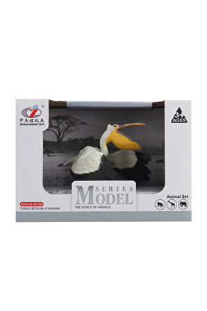 Kız Çocuk Oyuncak Erkek Çocuk Oyuncak Kutulu Model Figür Hayvan Pelikan Eğitici Oyuncaklar