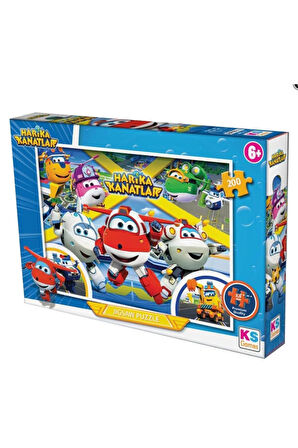Kız Çocuk Oyuncak Erkek Çocuk Oyuncak KS Puzzle 200 Parça Harika Kanatlar Eğitici Oyuncaklar