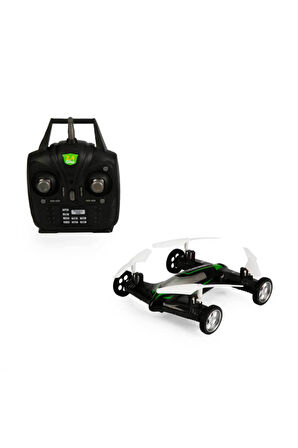 Kız Çocuk Oyuncak Erkek Çocuk Oyuncak Uzaktan Kumandalı Şarjlı Siyah Araba / Quadcopter Eğitici Oyun
