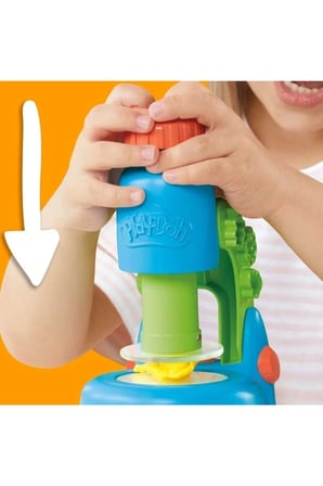 Kız Çocuk Oyuncak Erkek Çocuk Oyuncak G0494 Play-Doh Işıklı Mikroskop Oyun Seti +3 yaş Eğitici Oyunc