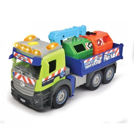 Kız Erkek Çocuk Oyuncak 203745015 Aksiyon Geri Dönüşüm Kamyonu-Dickie Toys Kız Erkek Çocuk Eğitici Eğiti