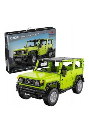 Kız Çocuk Oyuncak Erkek Çocuk Oyuncak C62001W CADA Jimny Jeep Blok Seti -Vagon life Eğitici Oyuncakl