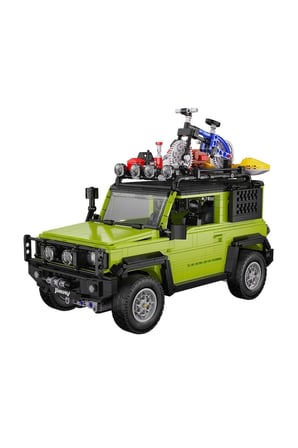 Kız Çocuk Oyuncak Erkek Çocuk Oyuncak C62001W CADA Jimny Jeep Blok Seti -Vagon life Eğitici Oyuncakl
