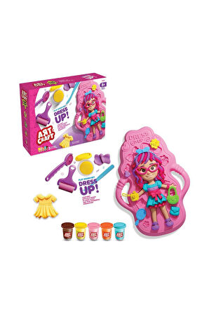 Kız Çocuk Oyuncak Erkek Çocuk Oyuncak 03943 Bebek Giydirme Hamur Seti 280 gr Eğitici Oyuncaklar