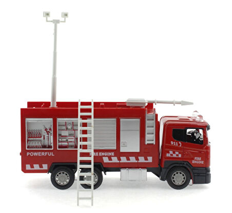 Kız Erkek Çocuk Oyuncak Die Cast Sürtmeli Söndürücü İtfaiye Aracı Kız Erkek Çocuk Eğitici Eğitici Oyunca