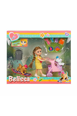 Kız Çocuk Oyuncak Erkek Çocuk Oyuncak 2974 Belissa ve Sevimli Hayvanları - 1adet Stokta Olan Gönderi