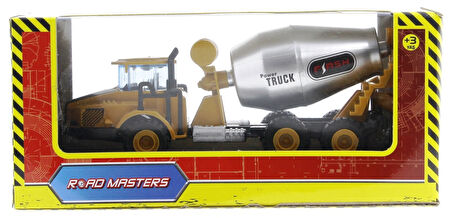 Öğretici Oyuncak Die Cast Mini İnşaat Aracı Mikser Kız Erkek Çocuk Eğitici