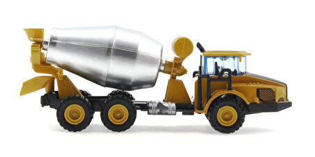 Öğretici Oyuncak Die Cast Mini İnşaat Aracı Mikser Kız Erkek Çocuk Eğitici