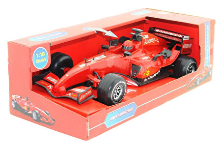 Eğlenceli Oyuncak Sürtmeli Sesli ve Işıklı Formüla 1 Aracı Kız Erkek Çocuk Eğitici