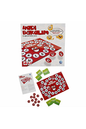 Kız Çocuk Oyuncak Erkek Çocuk Oyuncak HADİ BAKALIM KUTU OYUNU Eğitici Oyuncaklar