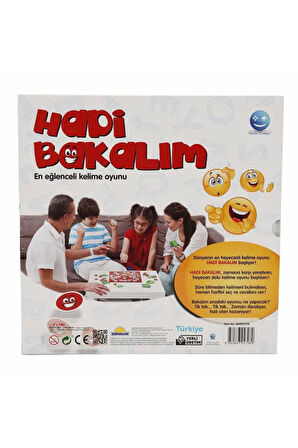 Kız Çocuk Oyuncak Erkek Çocuk Oyuncak HADİ BAKALIM KUTU OYUNU Eğitici Oyuncaklar