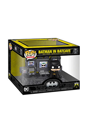 Kız Çocuk Oyuncak Erkek Çocuk Oyuncak Funko POP Deluxe: Batman 85th - Batman in Batcave Eğitici Oyun