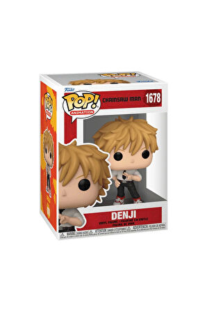 Kız Erkek Çocuk Oyuncak Funko POP Animation: Chainsaw Man - Denji Kız Erkek Çocuk Oyuncak Eğitici Oy