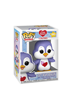Kız Çocuk Oyuncak Erkek Çocuk Oyuncak Funko POP Animation: Care Bears - Cozy Heart Penguin Eğitici O