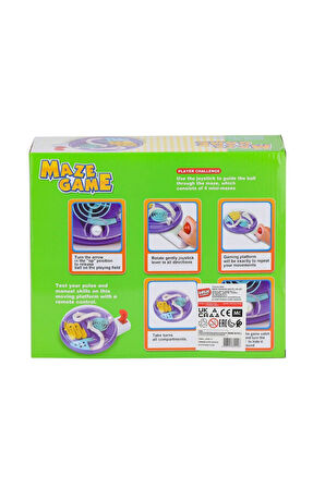 Kız Çocuk Oyuncak Erkek Çocuk Oyuncak JRD967-10 Daire Survivor Joyistik Denge Oyunu -Birliktoys Eğit