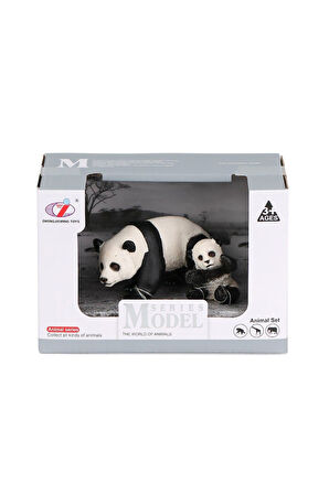 Kız Çocuk Oyuncak Erkek Çocuk Oyuncak Q9899-A27 Panda Ailesi -Birliktoys Eğitici Oyuncaklar