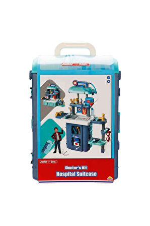 Kız Çocuk Oyuncak Erkek Çocuk Oyuncak 3in1 Junior Doc. Bavullu Doktor Seti Eğitici Oyuncaklar