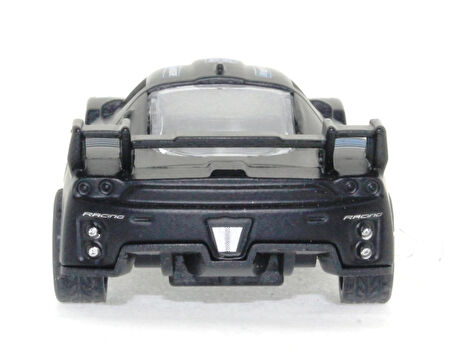 Eğlenceli Oyuncak Die Cast Çek Bırak Metal Siyah Yarış Arabası 88 Kız Erkek Çocuk Eğitici Eğitici