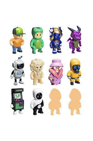 Kız Çocuk Oyuncak Erkek Çocuk Oyuncak PMI SG2280 Stumble Guys Delüks Set 12li -Necotoys Eğitici Oyun