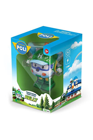 Kız Çocuk Oyuncak Erkek Çocuk Oyuncak POLI MRT-0653 Robocar Transforming Robot Helly Figür -Necotoys