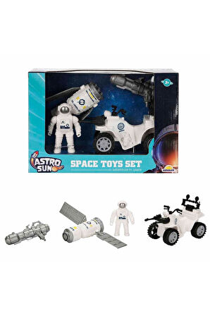 Kız Çocuk Oyuncak Erkek Çocuk Oyuncak 4293 Astro Sun Uzay Araçları Oyun Seti -Sunman Eğitici Oyuncak