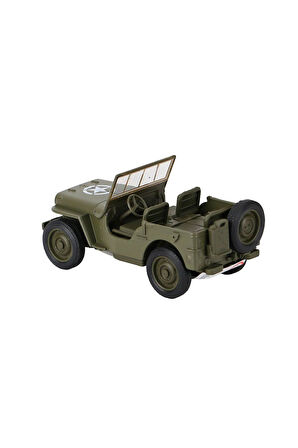 Kız Çocuk Oyuncak Erkek Çocuk Oyuncak 43723 Welly Jeep Willys 1:32 - 1adet fiyatıdır Eğitici Oyuncak