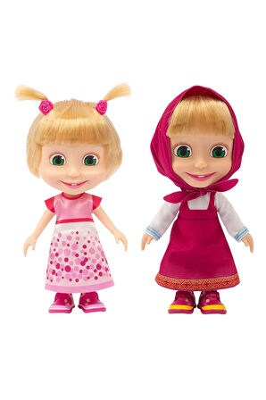 Kız Çocuk Oyuncak Erkek Çocuk Oyuncak Masha & Koca Ayı Doğum Günü Bebeği 23cm - GIO-MHA41000 - 1adet