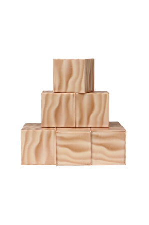 Kız Çocuk Oyuncak Erkek Çocuk Oyuncak Megacraft 9 Parça Kum Blok Eğitici Oyuncaklar