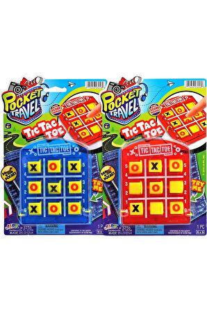 Kız Çocuk Oyuncak Erkek Çocuk Oyuncak Seyahat Boyu Tic Tac Toe Oyunu - 1adet Stokta Olan Gönderilir