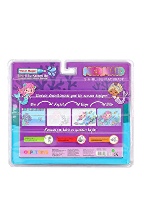 Kız Çocuk Oyuncak BK012 Sihirli Boyama Kitabı -1adet Stokta Olan Gönderilir Eğitici