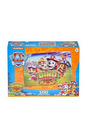 Kız Çocuk Oyuncak Erkek Çocuk Oyuncak PW7823 Paw PAtrol 100 Parça Puzzle -Laço kids Eğitici Oyuncakl