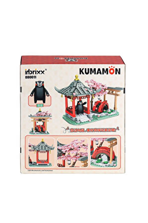 Kız Çocuk Oyuncak Erkek Çocuk Oyuncak P880011 Panlos Kumamoto Ayısı ve Kiraz Çiçeği Parkı 537 Parça