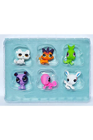 Eğitici Öğretici Çocuk Oyuncaklar Benim Tatlı Minişim 6'lı Set Figür Oyuncak Minişler