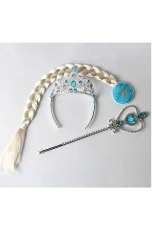 Eğitici Öğretici Çocuk Oyuncaklar Elsa Karlar Ülkesi Asa Seti