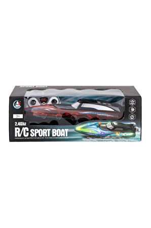 Kız Çocuk Oyuncak Erkek Çocuk Oyuncak A3504-1 Kumandalı Şarjlı Spor Bot -Canem Oyuncak Eğitici Oyunc