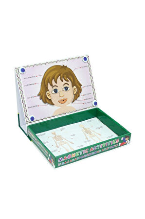 Kız Çocuk Oyuncak Erkek Çocuk Oyuncak LC7171 Laço, Laço, Manyetik Aktiviteler - İnsan Anatomisi / +3