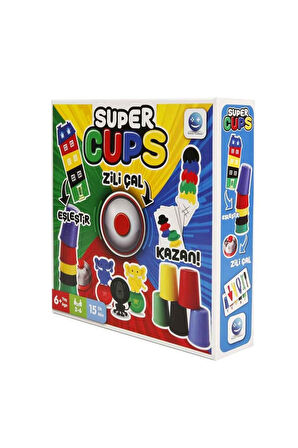 Kız Çocuk Oyuncak Erkek Çocuk Oyuncak SÜPER CUPS OYUN Eğitici Oyuncaklar