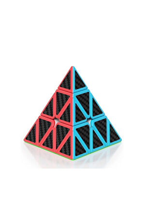 Kız Çocuk Oyuncak Erkek Çocuk Oyuncak EQY672 QY Fiber Karbon Pyramid Küp Eğitici Oyuncaklar
