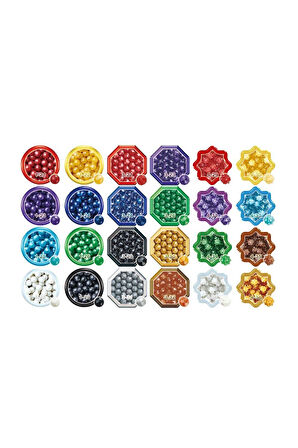 Kız Çocuk Oyuncak Erkek Çocuk Oyuncak 31995 AquaBeads Parlak Boncuk Paketi (yedek paket) 2000 parça